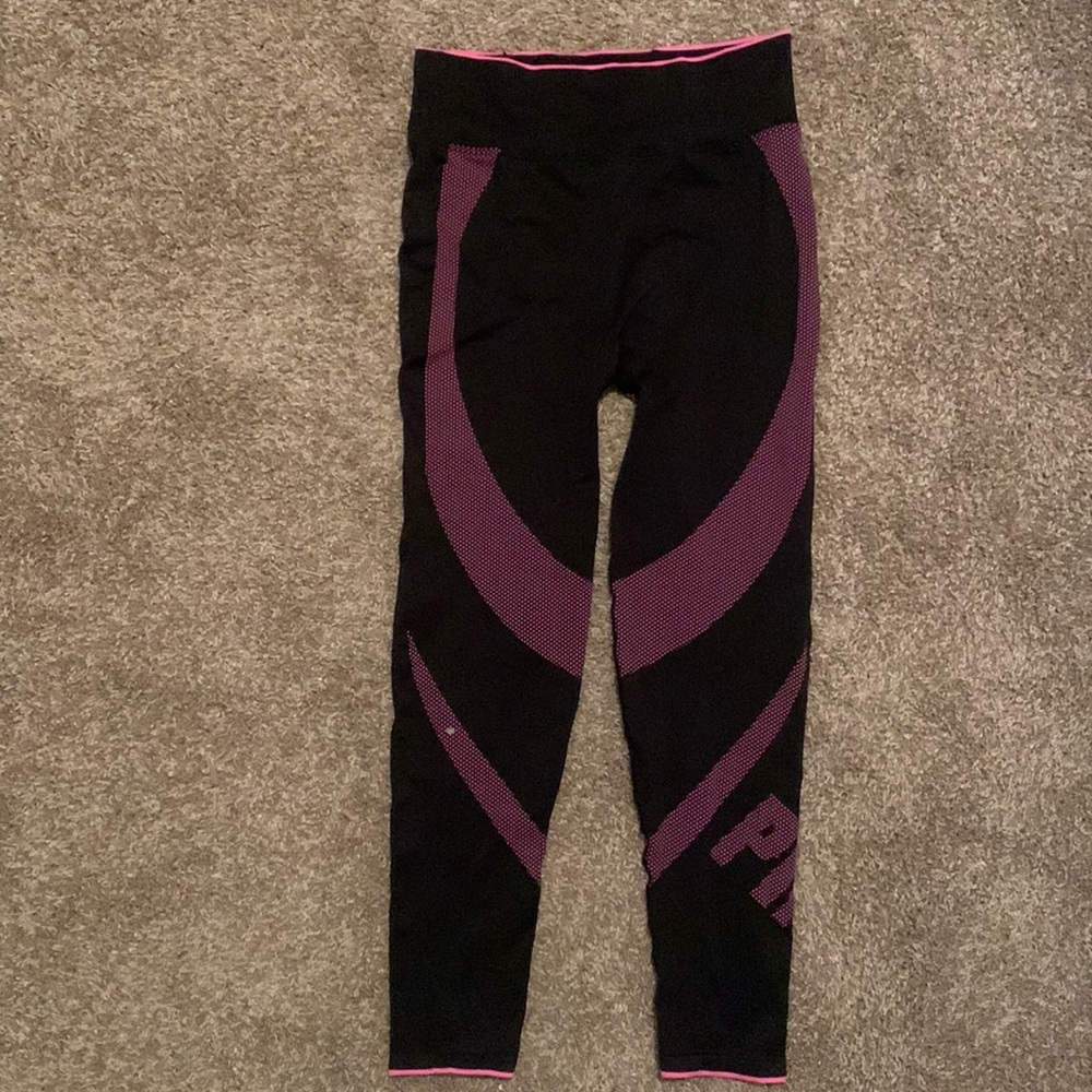 pink L leggings